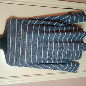 Umgee NWT Super Soft Size Medium Sweater Nautical Stripes